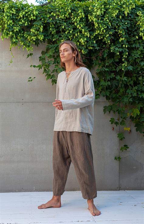 Men's Linen Pants COCOS, Linen Trousers, Linen Clothing - Etsy in 2024 ...