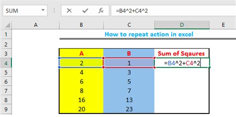 Excel Repeat Command 的图像结果
