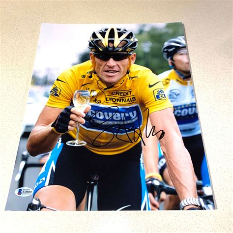 Lance Armstrong Autographed Memorabilia | Signed Photo, Jersey ...