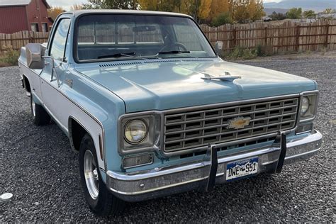 No Reserve: 1976 Chevrolet C10 Silverado Pickup for sale on BaT Auctions - sold for $10,650 on ...