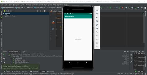 Tutoriel Android Studio 的图像结果
