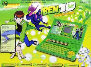nilkhanth Ben 10 English Learner Laptop with 20 Activities (Green ...