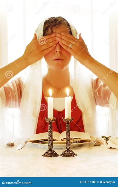 Erev Shabbat stock image. Image of cover, pray, blessing - 18811385