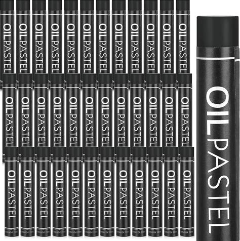 Amazon.com: Geyoga 36 Pcs Soft Oil Pastels Bulk Artists Oil Crayons ...