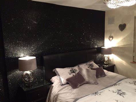 Bedroom Glitter Accent Wall - Glitter Wall Paint Trendy Home Decorating ...