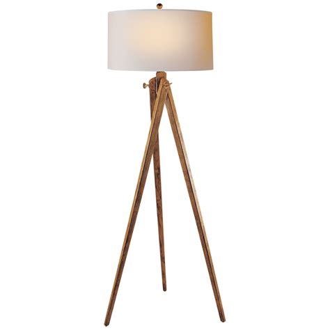 Gold Floor Lamp, Living Room Accent, Modern Lighting, Stylish Floor ...