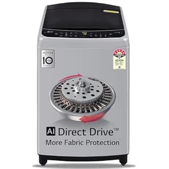 LG 9 Kg 5 Star Inverter Fully-Automatic Top Load Washing Machine ...