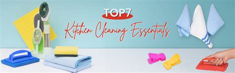 Top 7 Kitchen Cleaning Essentials – Daily care stores