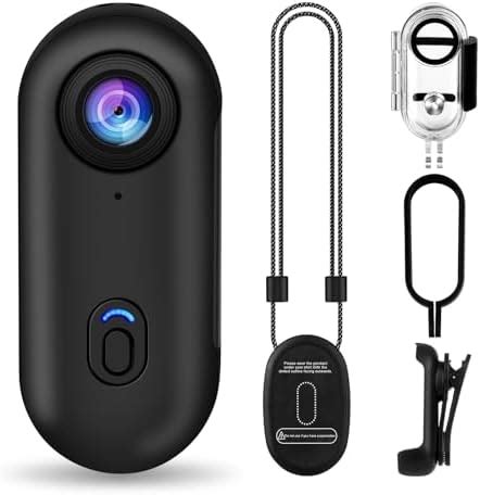 i3 4K Thumb Action Camera, Tiny Size, Mount Anywhere, Small Body Camera ...