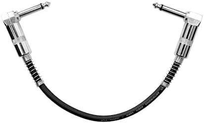 Softline Pro Guitar Patch Cable Right Angle 25 cm, 1/4 Instrument Cable ...