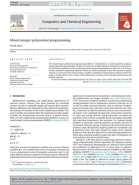 Mixed Integer Problem 的图像结果