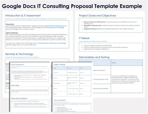 Proposal Template Google Docs - Sarseh.com