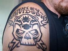 Tribal Harley Davidson Tattoos by 52 Awesome Harley Tattoos Tribal Harley Davidson Tattoos