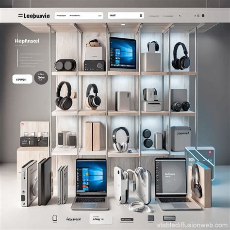 Electronics Store Shelf 的图像结果