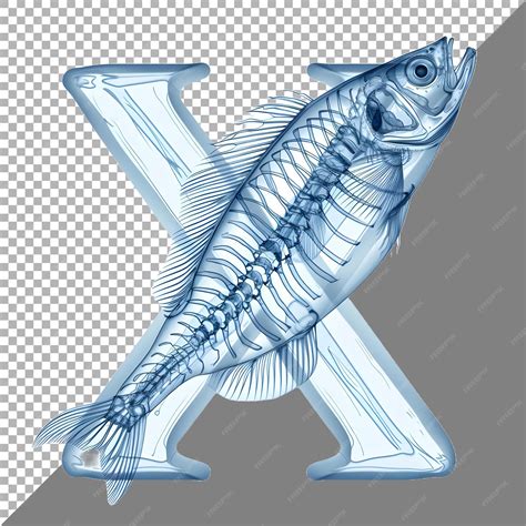 Premium PSD | Animal with x alphabet on transparent background ai generated