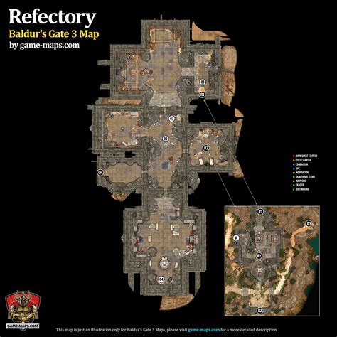 Baldur's Gate 3 Map