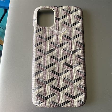 Goyard case for iPhone 11 Barely used #case... - Depop