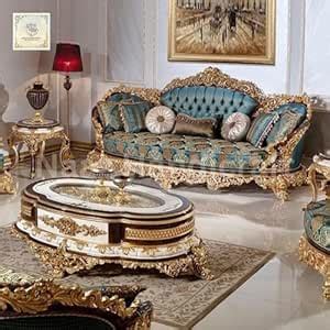NAAZ HANDICRAFT Sofa Set 5 Seater 3+1+1 with Center Table | Luxury ...