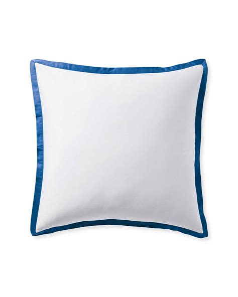 Border Frame Sateen Shams | Serena and Lily