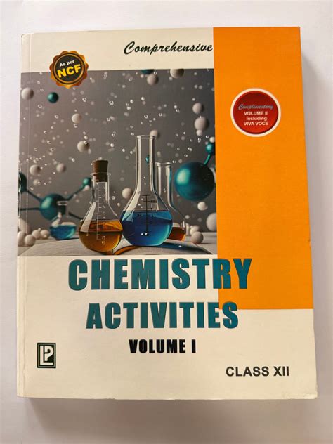 Comprehensive Chemistry Activities Vol 1 & 2 – Class 12 | CBSE 2025–26 ...