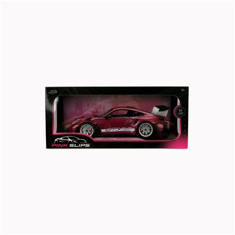 Pink Slips Porsche 911 GT-3 RS, 1:18 Scale Vehicle (Wave 6) – Rainbow Toys