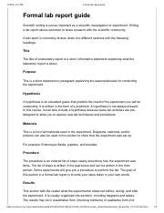 Formal Lab Report 的图像结果
