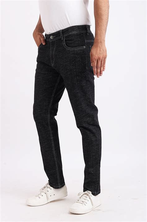 Raw Wash Stretch Slim Fit Denim Jeans For Men – D Land