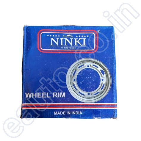 NINKI Wheel Rim Black (TVS Scooty Pep/ Pep Plus)