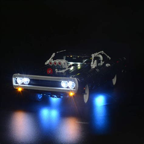 Buy POXL LED Light Kit Light Set for Lego Fast Furious Doms Dodge ...