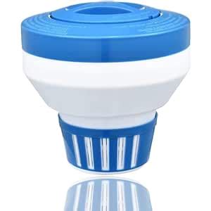 Floating Chlorine Dispenser, Pool SPA Chlorine/Bromine Floater ...
