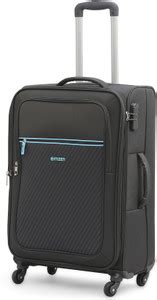 CITIZEN Striped Explorer Check-in Suitcase 4 Wheels - 27 inch Grey ...