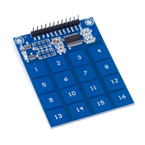 TTP229 16-Way Capacitive Touch Switch Digital keypad Module – Buy ...