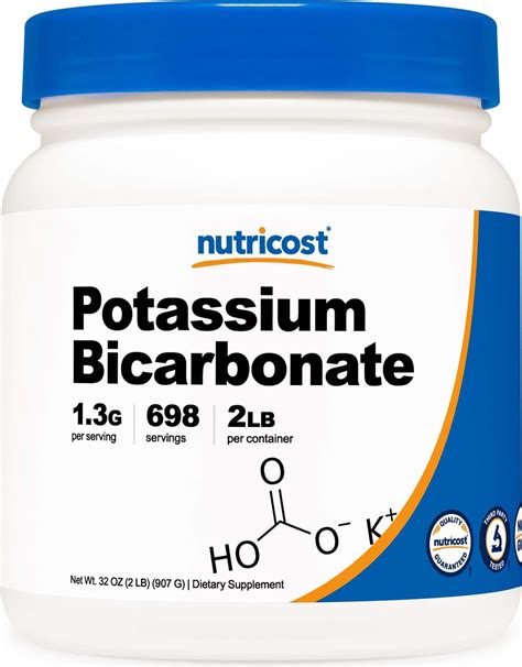 Nutricost Potassium Bicarbonate | News & Prices at PricePlow