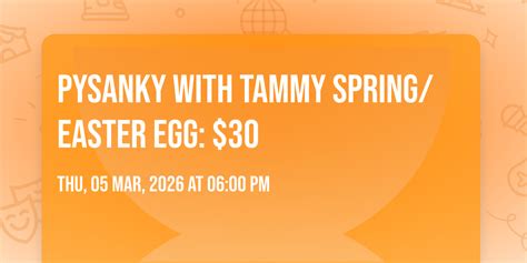 Pysanky with Tammy Spring/Easter Egg: $30, 20 Luzerne Ave, West ...