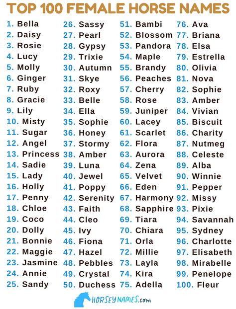 Horse Names Generator with 1500+ Ideas (by Color)