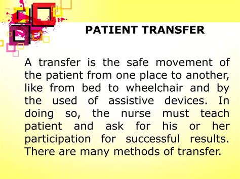 Image result for Patient Transfers Tutorial