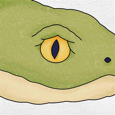 How to Draw Snake Eyes - HelloArtsy