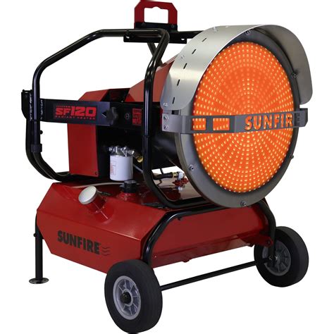 Sunfire SF120 Portable Radiant Heater | 120,000 BTU Diesel Heat