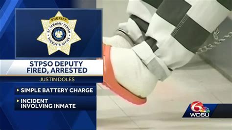 Sheriff: Former STPSO deputy terminated, arrested after incident with ...