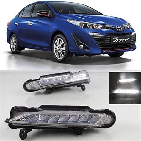 Buy Bossnik Car Fog Lamp Daytime Time Running Lights (DRL) for Toyota ...