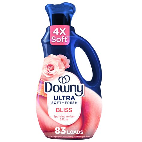 Downy Ultra Soft Plus Fresh Fabric Softener Liquid, 83 Loads, Bliss ...