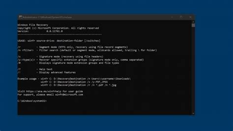 Image result for How to Use Windows File Recovery App
