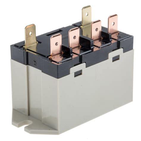 G7L-2A-TUB AC24 Omron | Omron Panel Mount Power Relay, 24V ac Coil, 25A ...