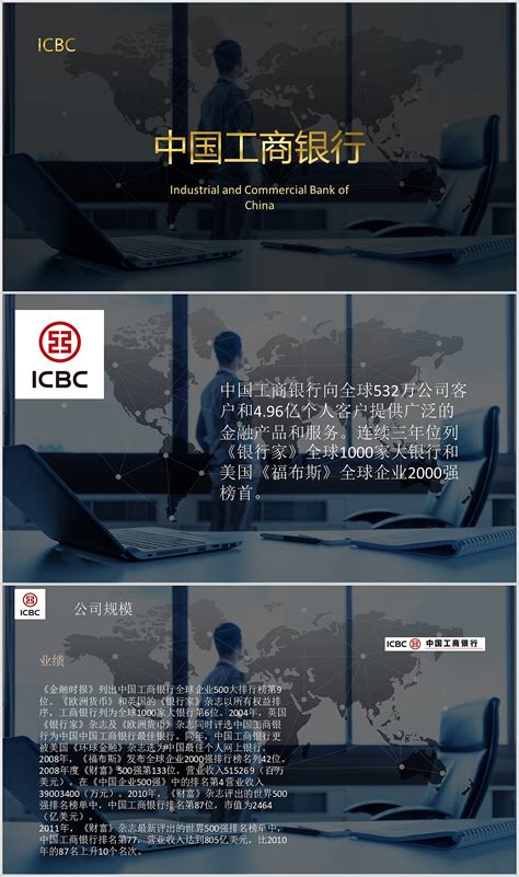中国工商银行介绍|平面|PPT/演示|阿胡DFF - 原创作品 - 站酷 (ZCOOL)