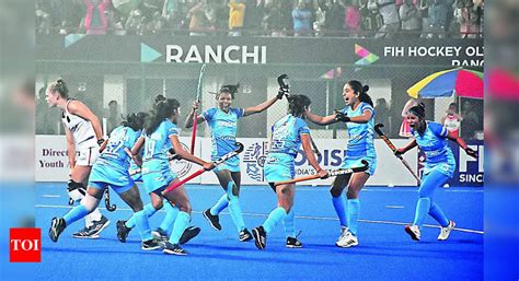 Indian Women'S Team: Indians Fail German Test in Ranchi Hockey Match ...