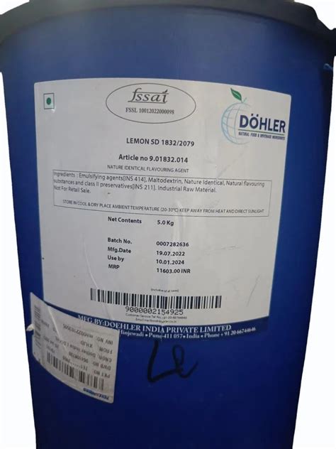 Dohler Flavour Powder - Dohler Bitter Masking Spradried Flavour Powder ...