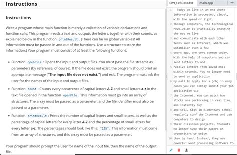 C++ Program Ex 的图像结果