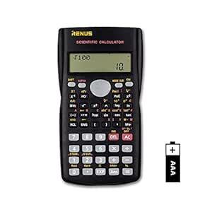 RENUS 2-Line Engineering Scientific Calculator Function Calculator for ...