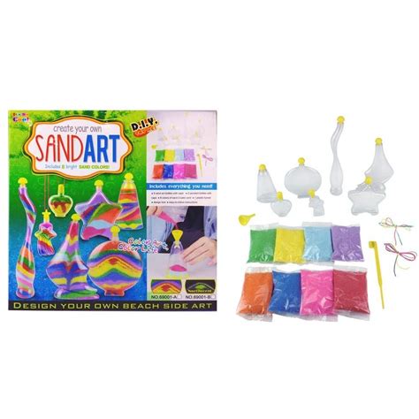 THE VIYU BOX DIY Sand Art Toy Set .Use Your Imagination & Create Your ...