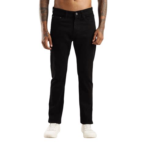 Black Jeans for Men – Sleek Tapered Fit | Shadow Trail – The-Rugged